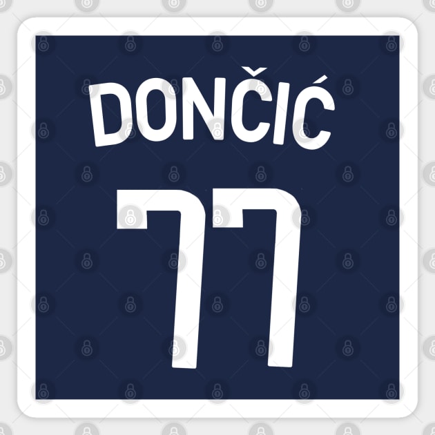 Luca Doncic Sticker by Danielle